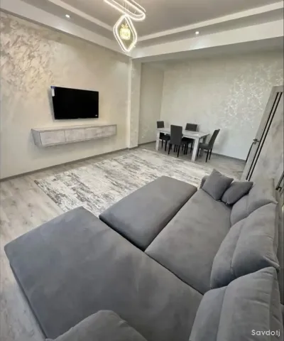 2-комн. квартира, 12 этаж, 76м², Шохмансур — миниатюра 1