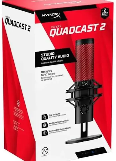 Микрофон HyperX QuadCast 2