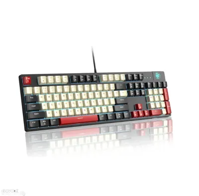MageGee MK-Armor Механическая Клавиатура Red Switch LED ENG Black