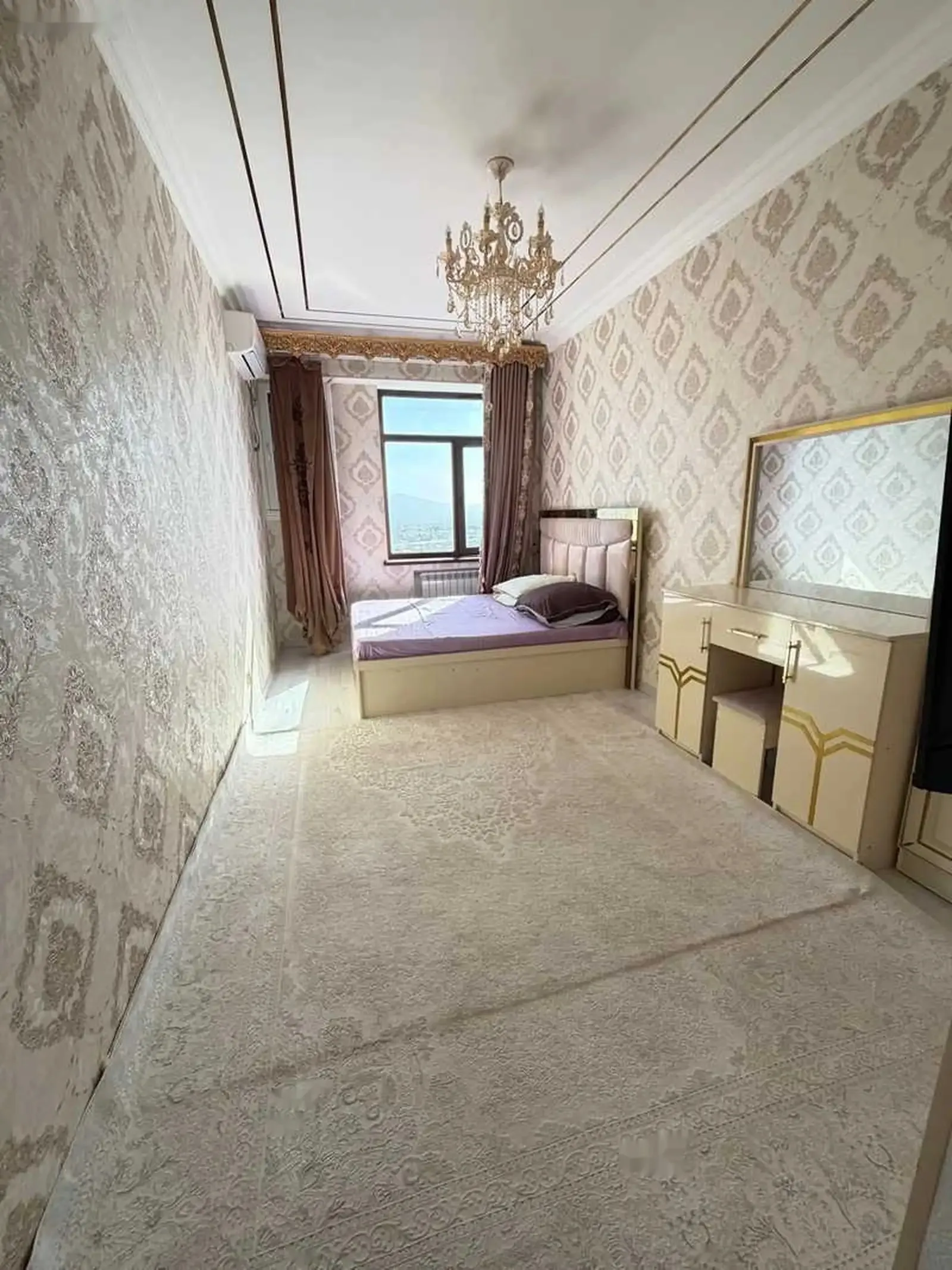 2-комн. квартира, 16 этаж, 62м², Айни — миниатюра 1