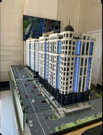 3-комн. квартира, 10 этаж, 100 м², 13 мкр Сафо — миниатюра 3