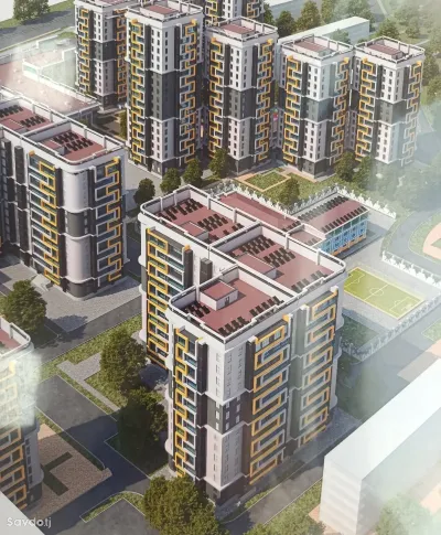 2-комн. квартира, 14 этаж, 76 м², Зарафшон — миниатюра 1