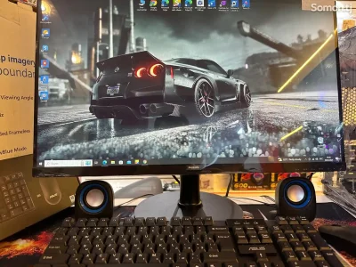 Игровой компьютер core i7 3770/RAM 16GB/RX 580 8GB/Wi-fi/Philips
