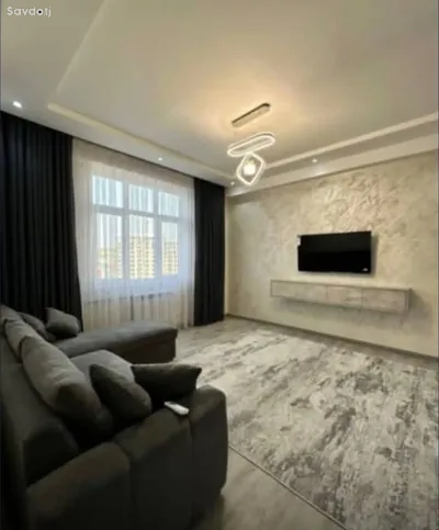 2-комн. квартира, 12 этаж, 76м², Сомони — миниатюра 3