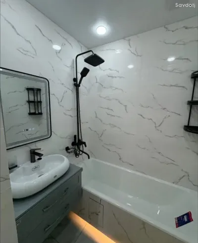 2-комн. квартира, 9 этаж, 71м², Шохмансур — миниатюра 9