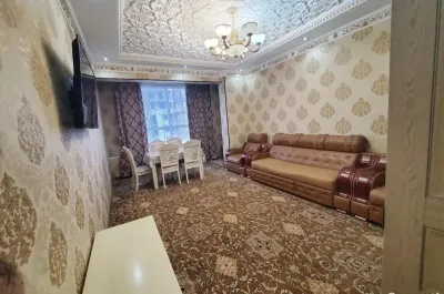 2-комн. квартира, 12 этаж, 80м², И Сомони — миниатюра 2