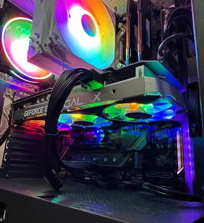 Видеокарта Galaxy GTX 1660 Super 3x 6Gb