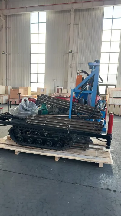 Гусеничный трактор буровой 2 мотора — миниатюра 4