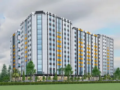 1-комн. квартира, 13 этаж, 69 м², Зарафшон — миниатюра 5