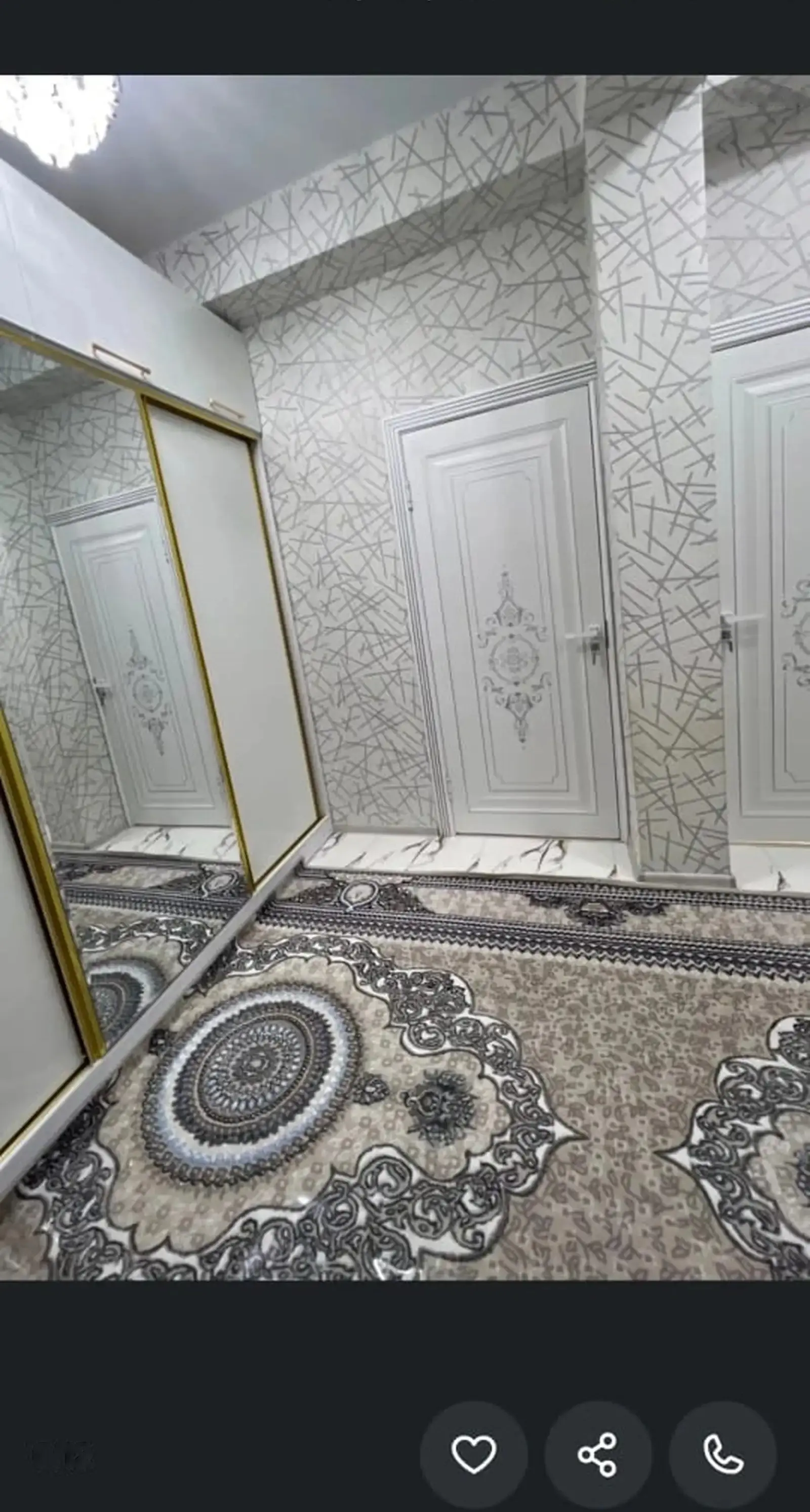 2-комн. квартира, 3 этаж, 61м², Калинин, Навобод — миниатюра 9