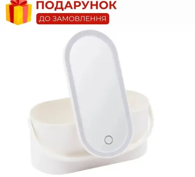 Органайзер с зеркалом для хранения косметики — миниатюра 2
