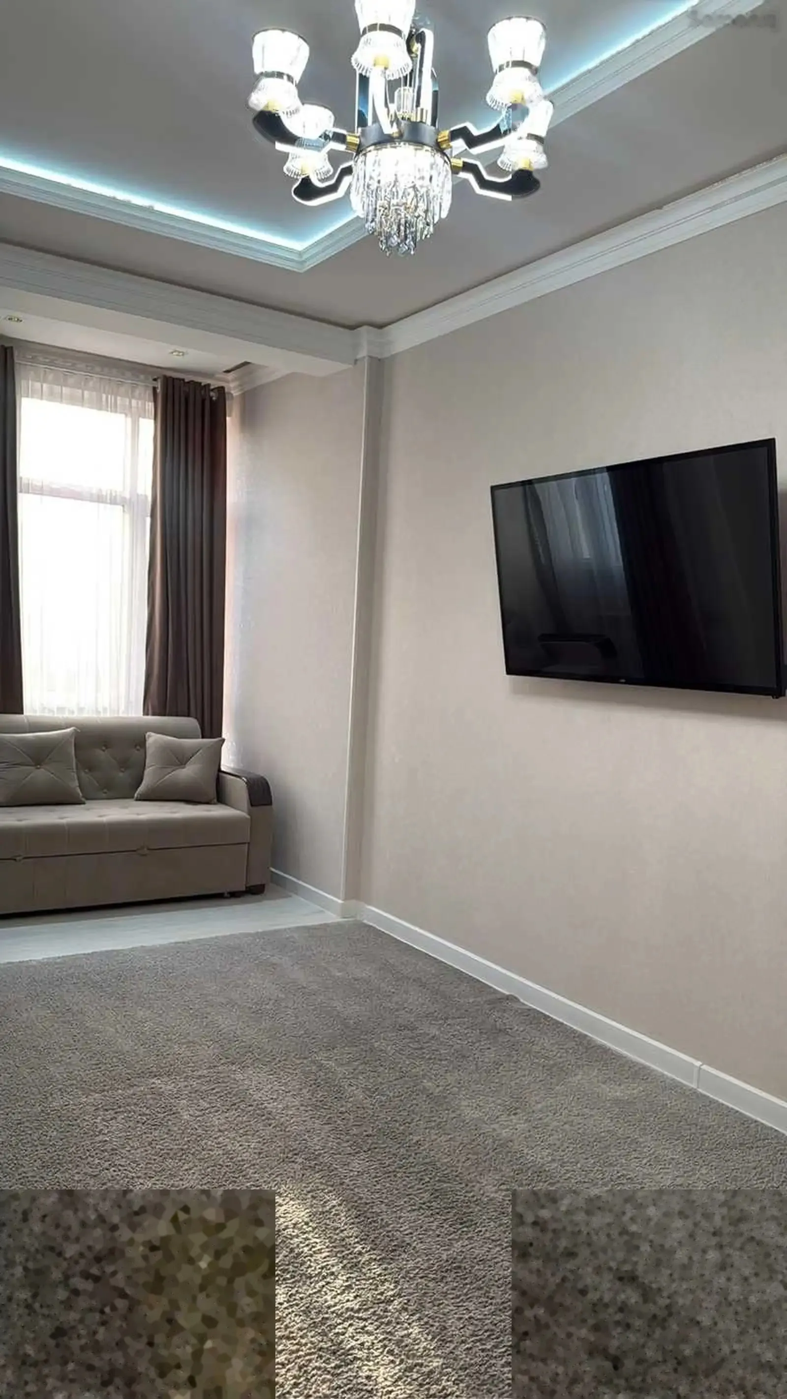 3-комн. квартира, 12 этаж, 92м², Айни — миниатюра 4