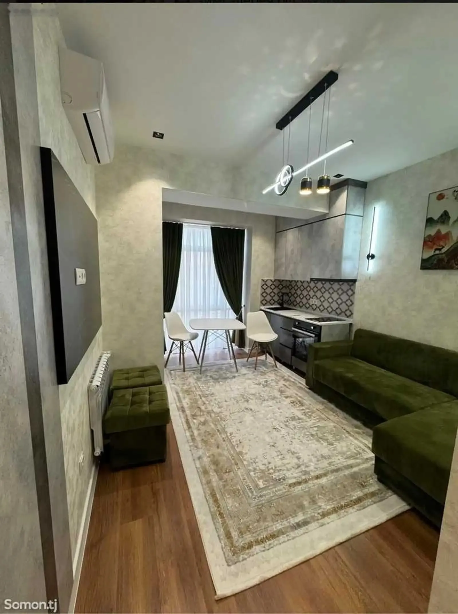 1-комн. квартира, 12 этаж, 31 м², доми ватан — миниатюра 5
