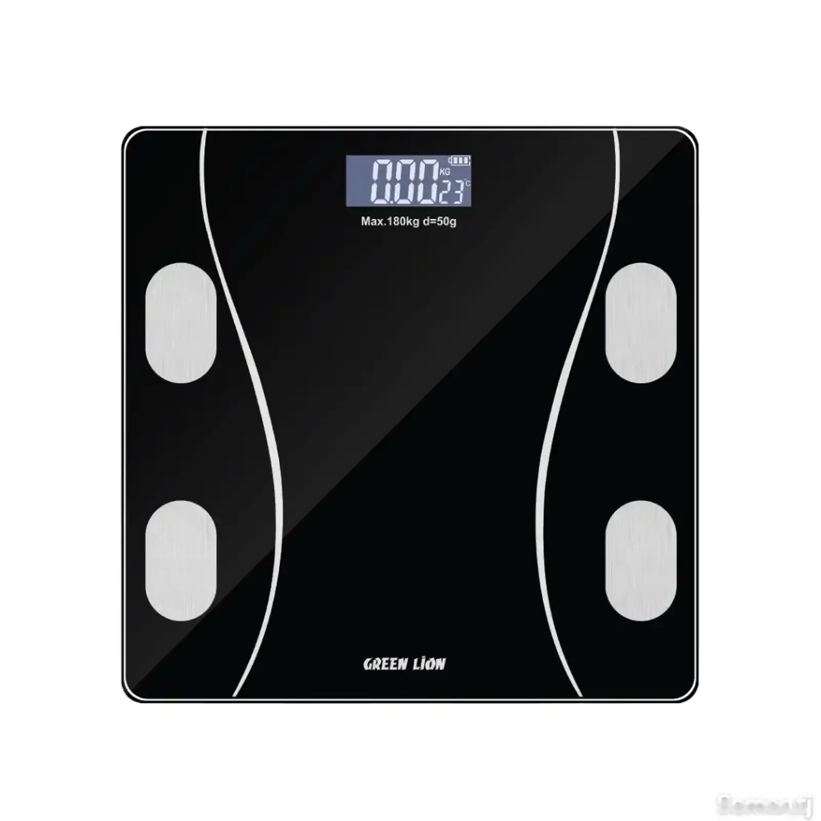 Цифровые весы Green Lion Digital Body Scale GL-BWS01 черный