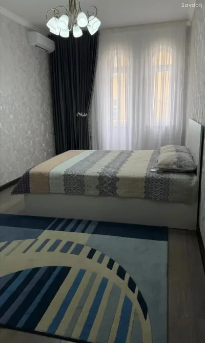 2-комн. квартира, 10 этаж, 50м², Сомони — миниатюра 2
