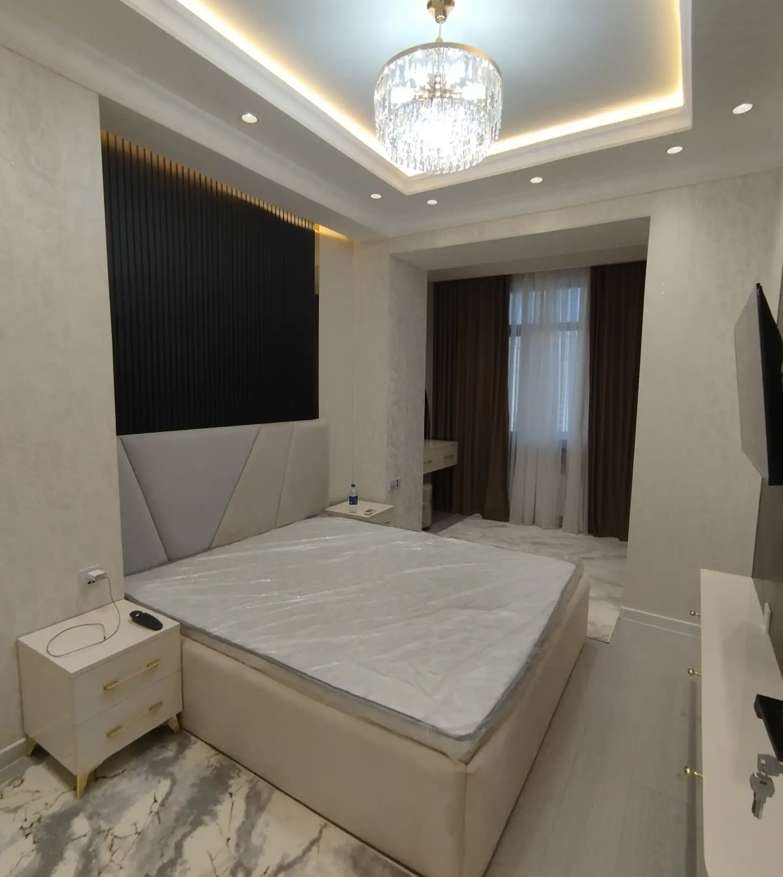 2-комн. квартира, 12 этаж, 70м², Шохмансур, Ашан, ру баруи парки Алишер Навои — миниатюра 1