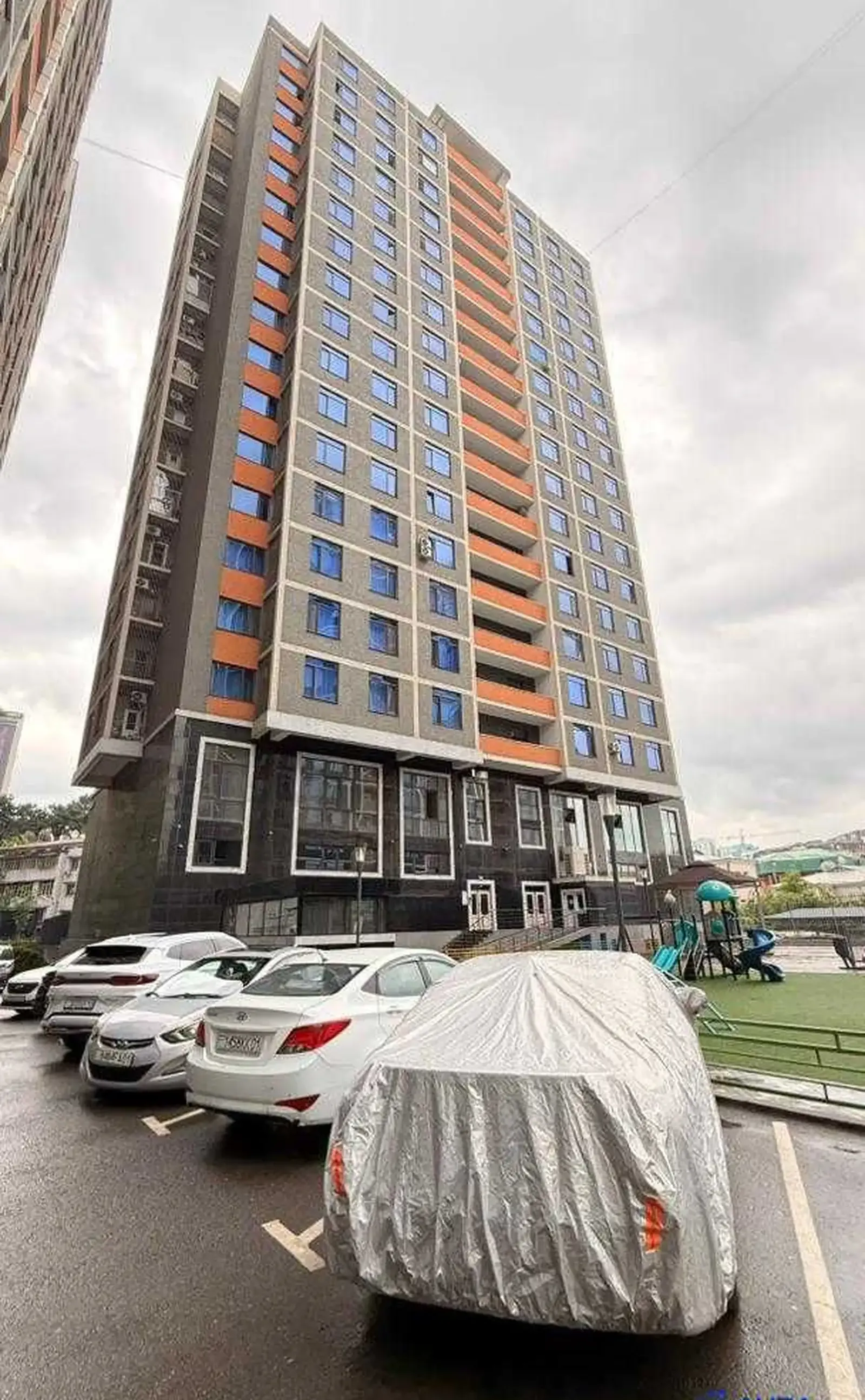 2-комн. квартира, 15 этаж, 61 м², Исмоили Сомони — миниатюра 1