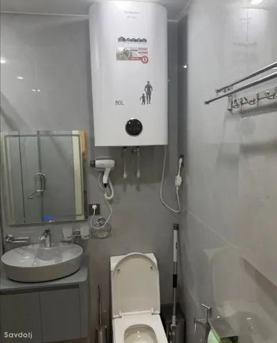 1-комн. квартира, 10 этаж, 58 м², Сомони — миниатюра 11