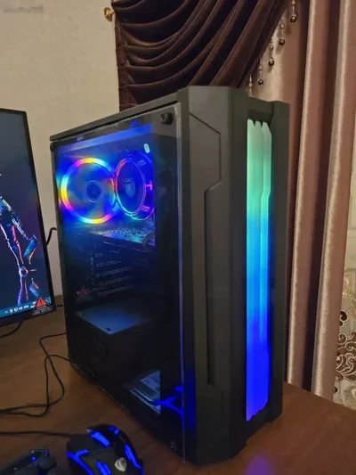 Игровой компьютер Core i7 3770/16Gb Ram/Rx 580 8Gb/120Gb Nvme M2/Hdd 1Tb