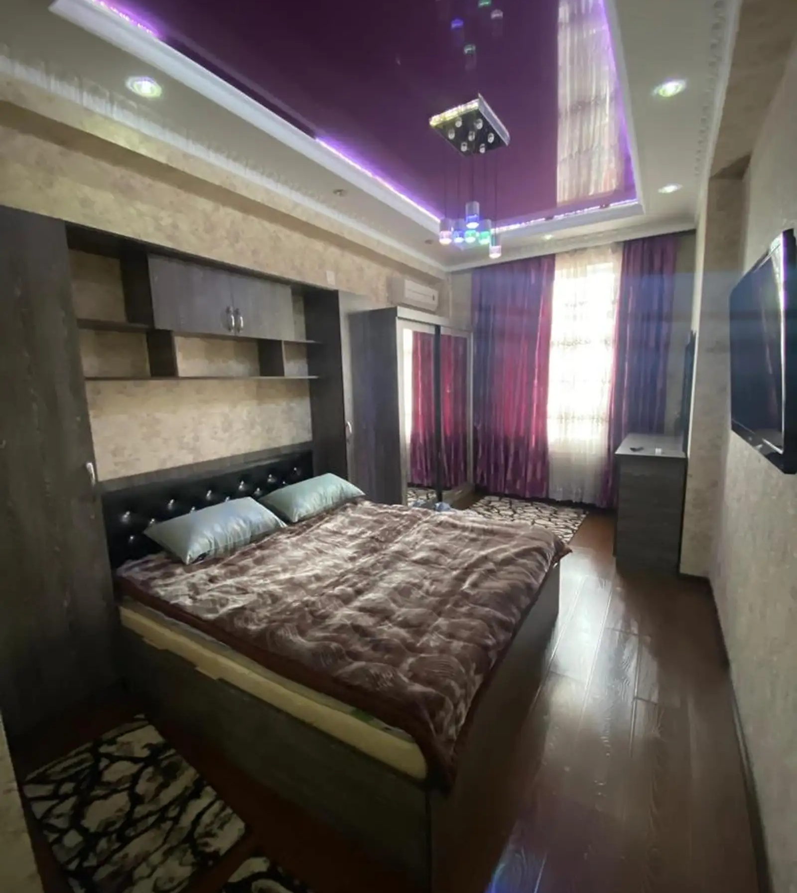2-комн. квартира, 12 этаж, 110м², Шохмансур бари Ватан ру баруи Посольство Турция — миниатюра 1