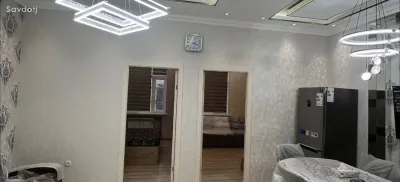 2-комн. квартира, 9 этаж, 70м², Сомони — миниатюра 8