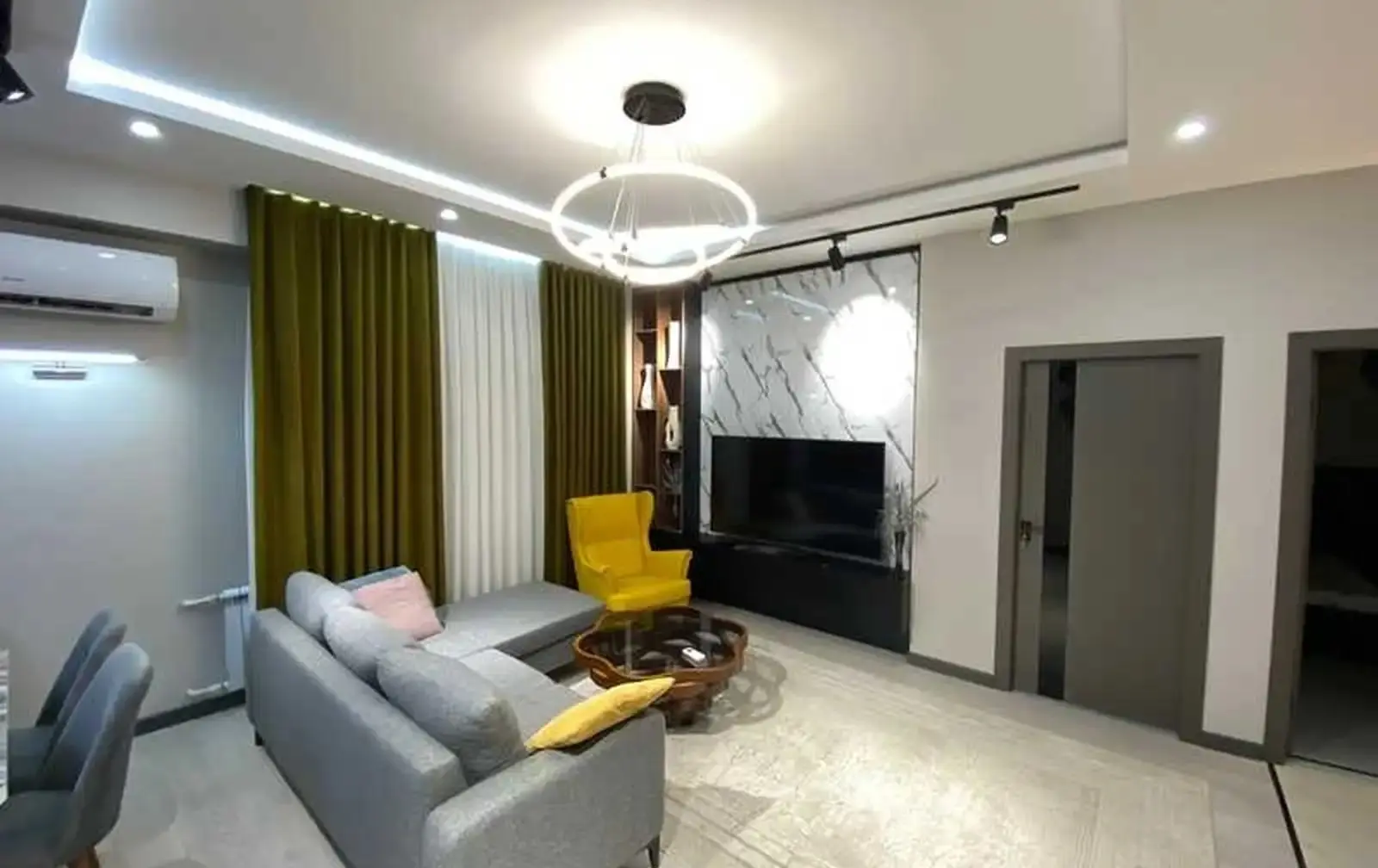 3-комн. квартира, 16 этаж, 76м², Шохмансур — миниатюра 12