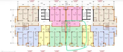 2-комн. квартира, 10 этаж, 117 м², Шохмансур — миниатюра 5