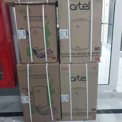 Водонагреватель Artel 50л. Производства Корея, собрано в Узбекистане.