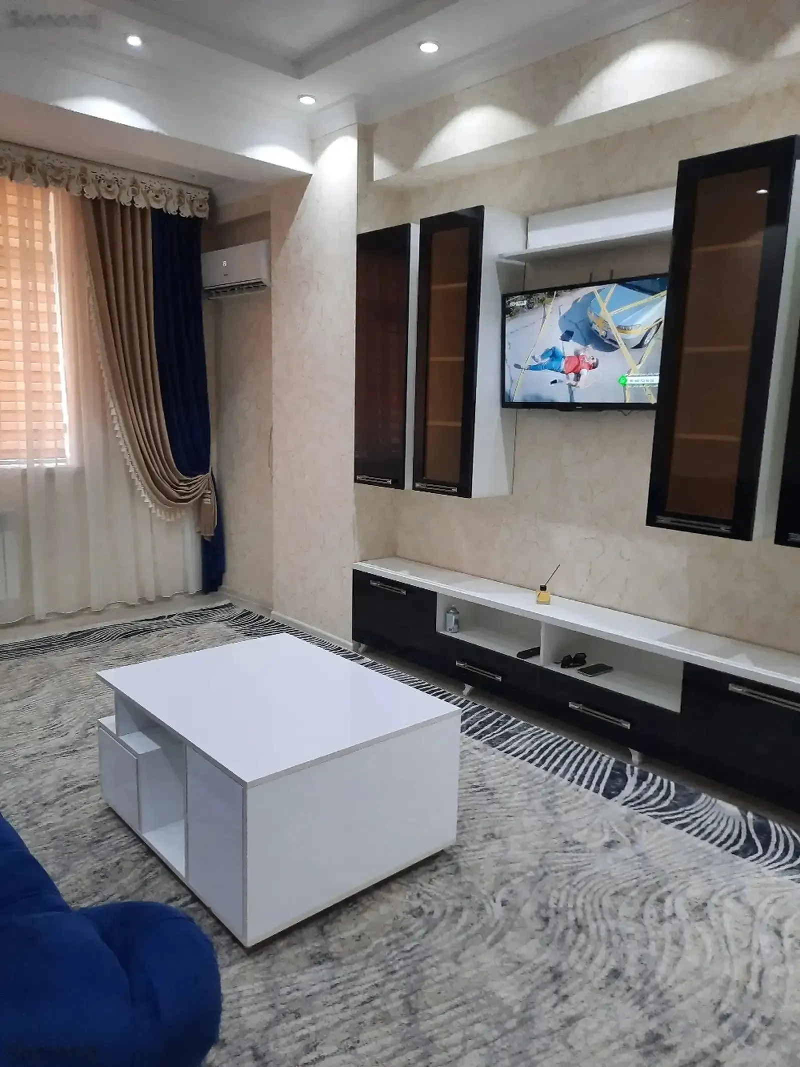 2-комн. квартира, 16 этаж, 46м², Сомони — миниатюра 3
