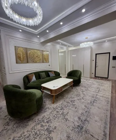 3-комн. квартира, 8 этаж, 131 м², Бустон Сити — миниатюра 1