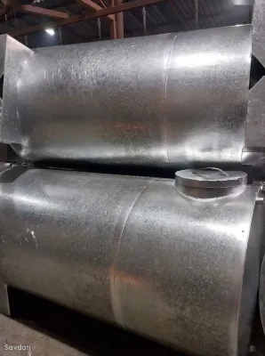Бочка оцинкованная 1500л. SDC 1.5мм. — миниатюра 4