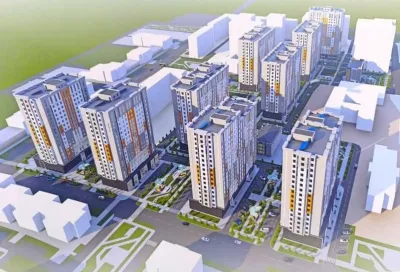 3-комн. квартира, 10 этаж, 97 м², Шохмансур — миниатюра 1