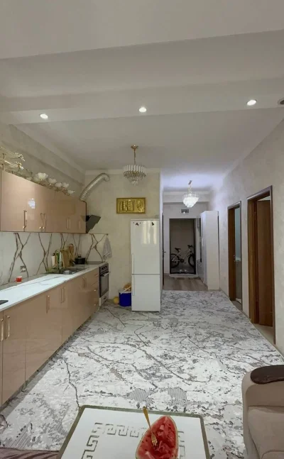 2-комн. квартира, 15 этаж, 53 м², н.Шохмансур, Созидание — миниатюра 2