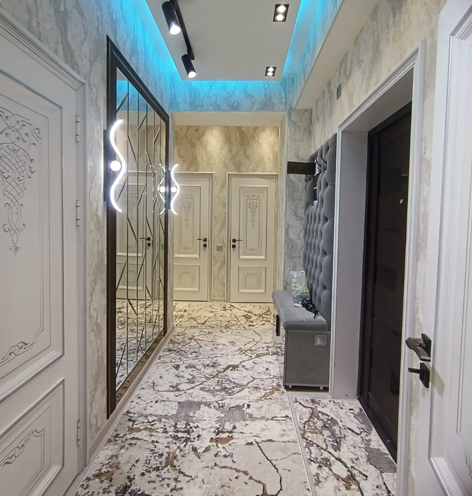 2-комн. квартира, 11 этаж, 80м², Шохмансур, Голубой экран, ру баруи Пайкар — миниатюра 1