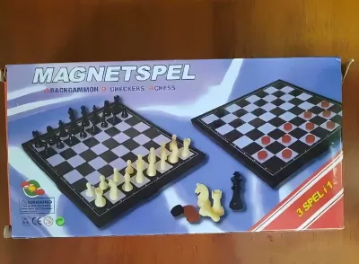 Шахматы магнитные 3в1