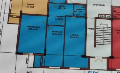 2-комн. квартира, 8 этаж, 108 м², Фирдавси