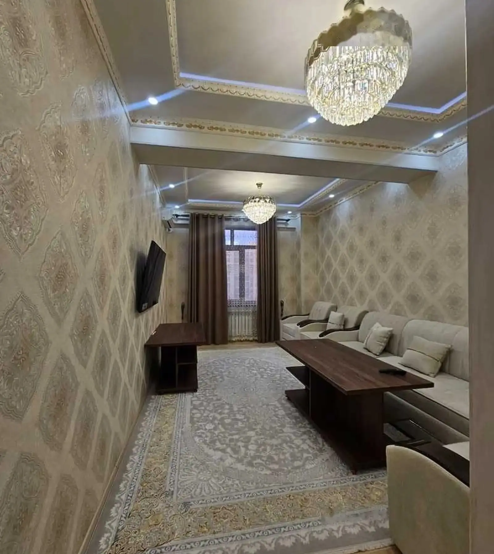 2-комн. квартира, 8 этаж, 89м², И.Сомони — миниатюра 1