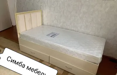 Кровать с ящиками односпальная
