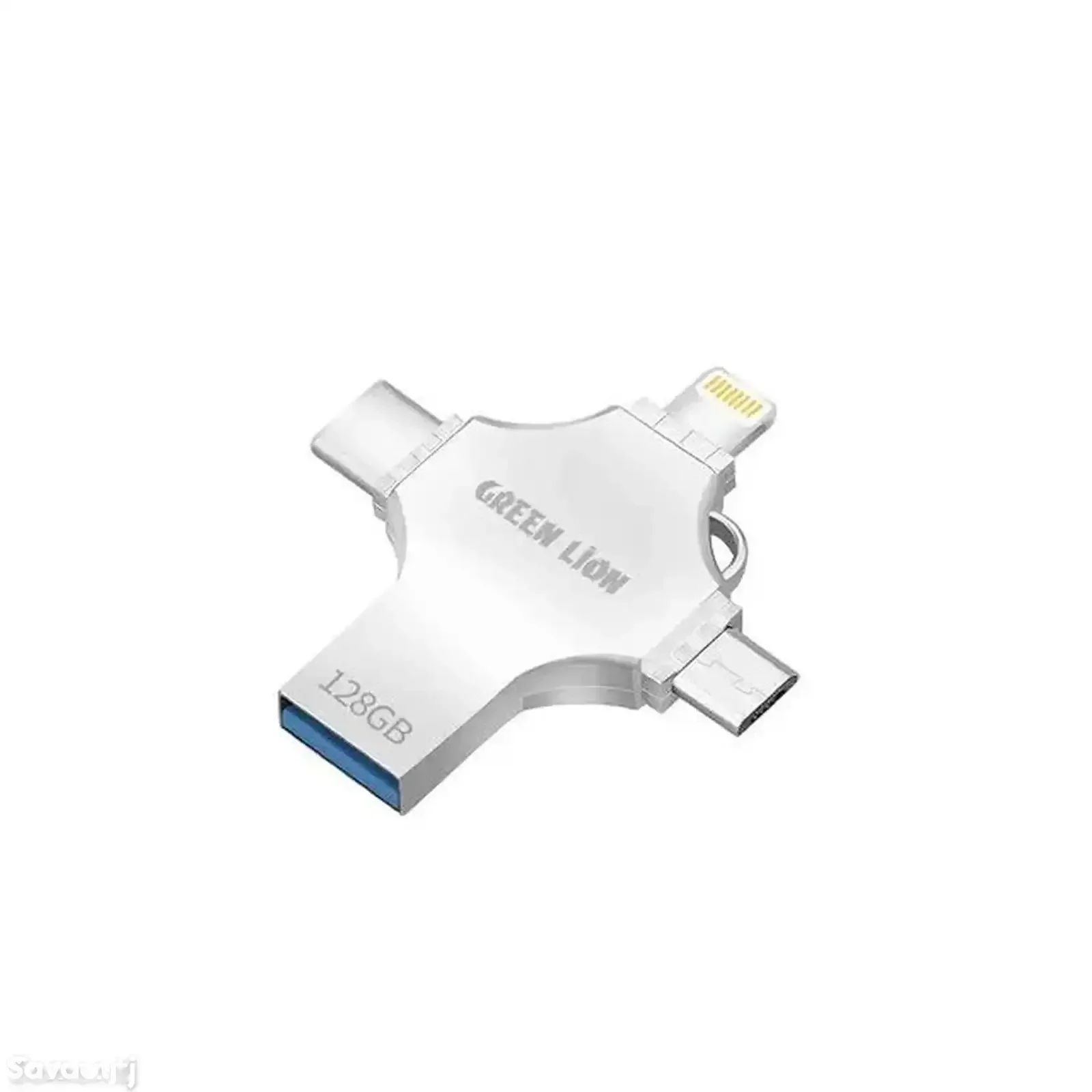 Флеш накопителя Green Lion 4 in 1 USB Flash Drive 256GB