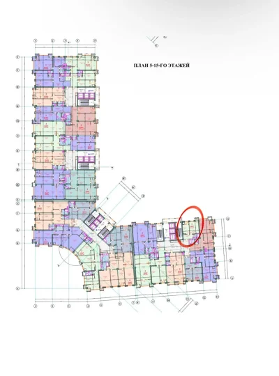 1-комн. квартира, 6 этаж, 43 м², Исмоили Сомони Цум Шохпалас — миниатюра 2