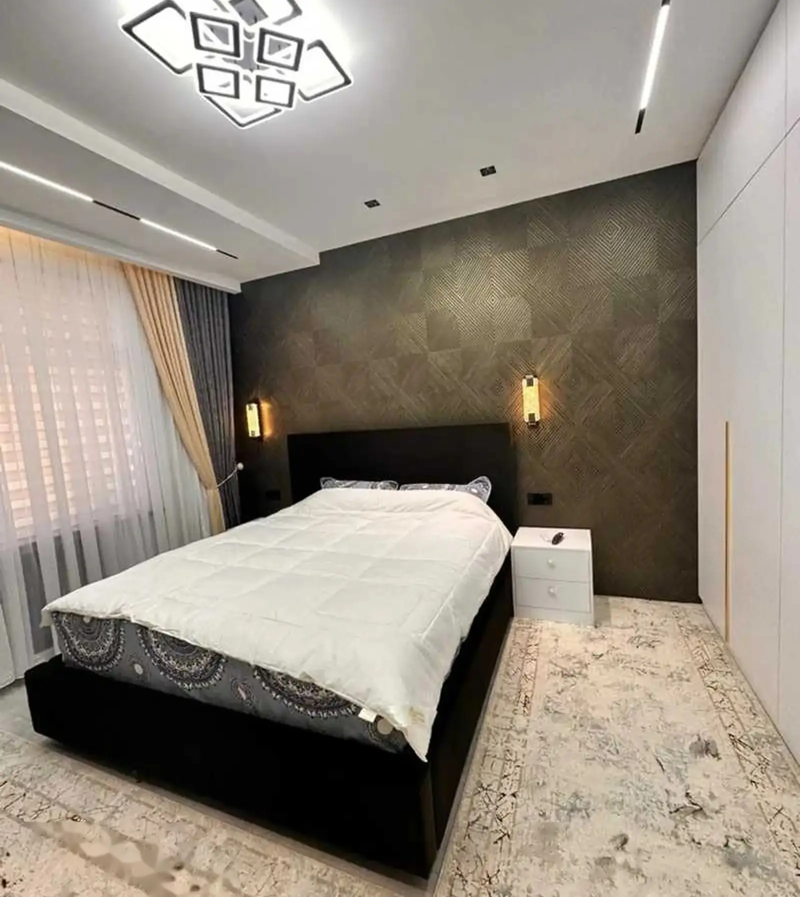3-комн. квартира, 8 этаж, 100м², Сомони — миниатюра 6