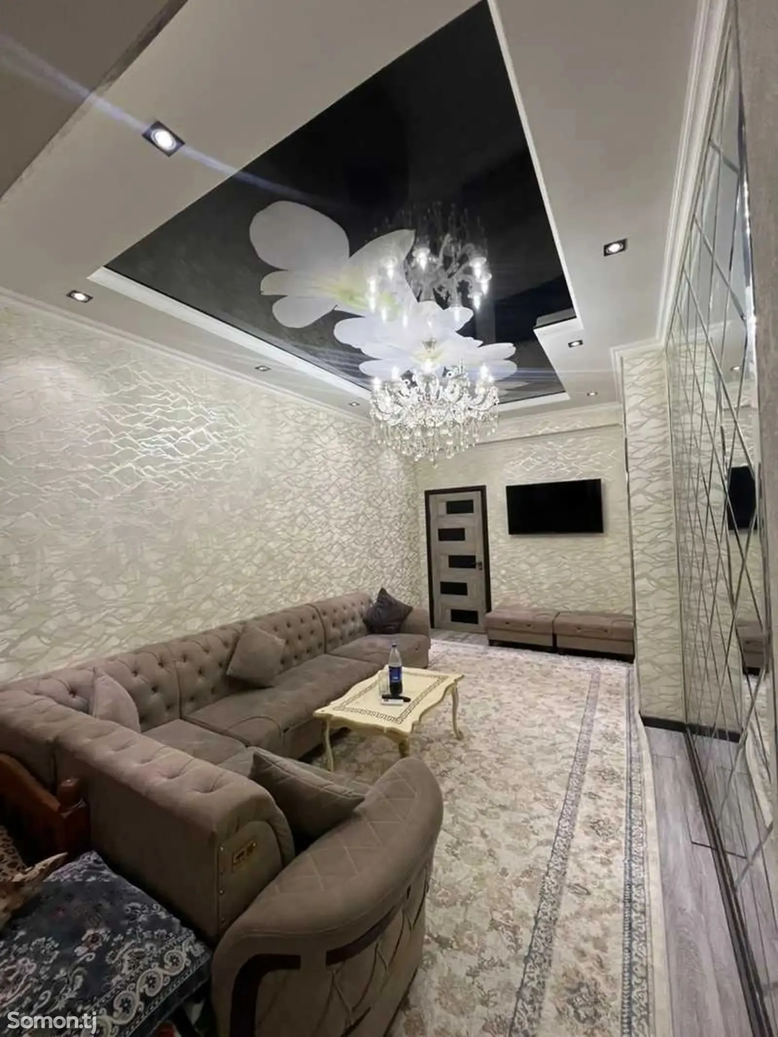 2-комн. квартира, 10 этаж, 65м², Сомони — миниатюра 9