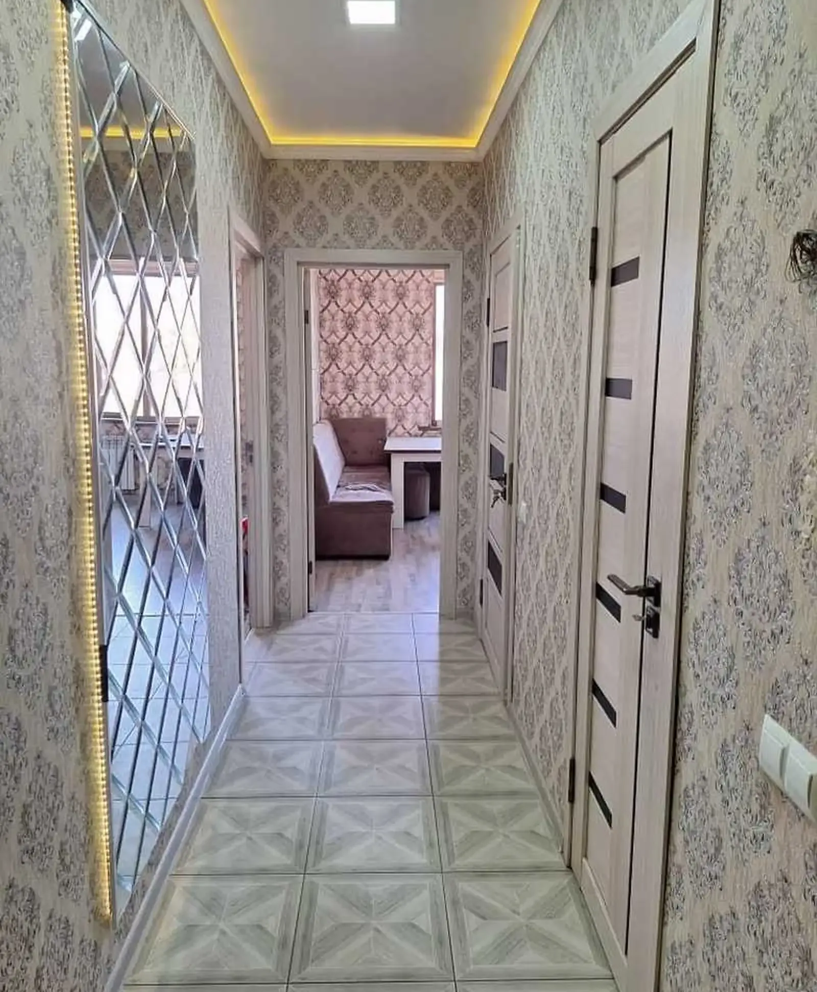 2-комн. квартира, 15 этаж, 60м², Шохмансур, Кольцевой, 3 База — миниатюра 1