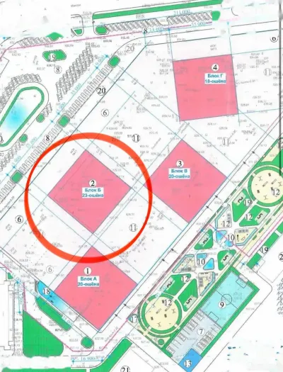 2-комн. квартира, 10 этаж, 92 м², Сино — миниатюра 3