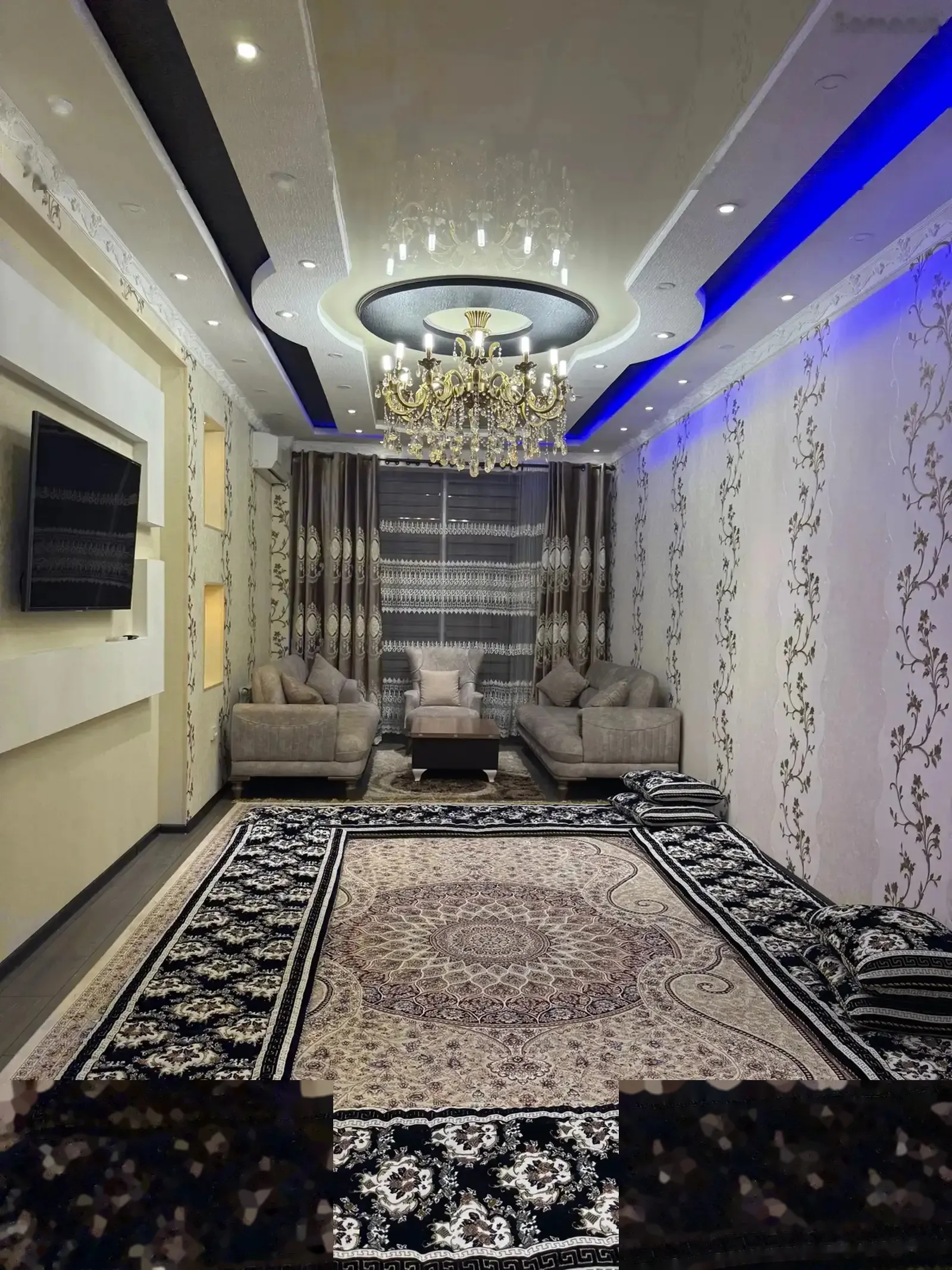 3-комн. квартира, 10 этаж, 90м², Рудаки 179 . дом Ёвар