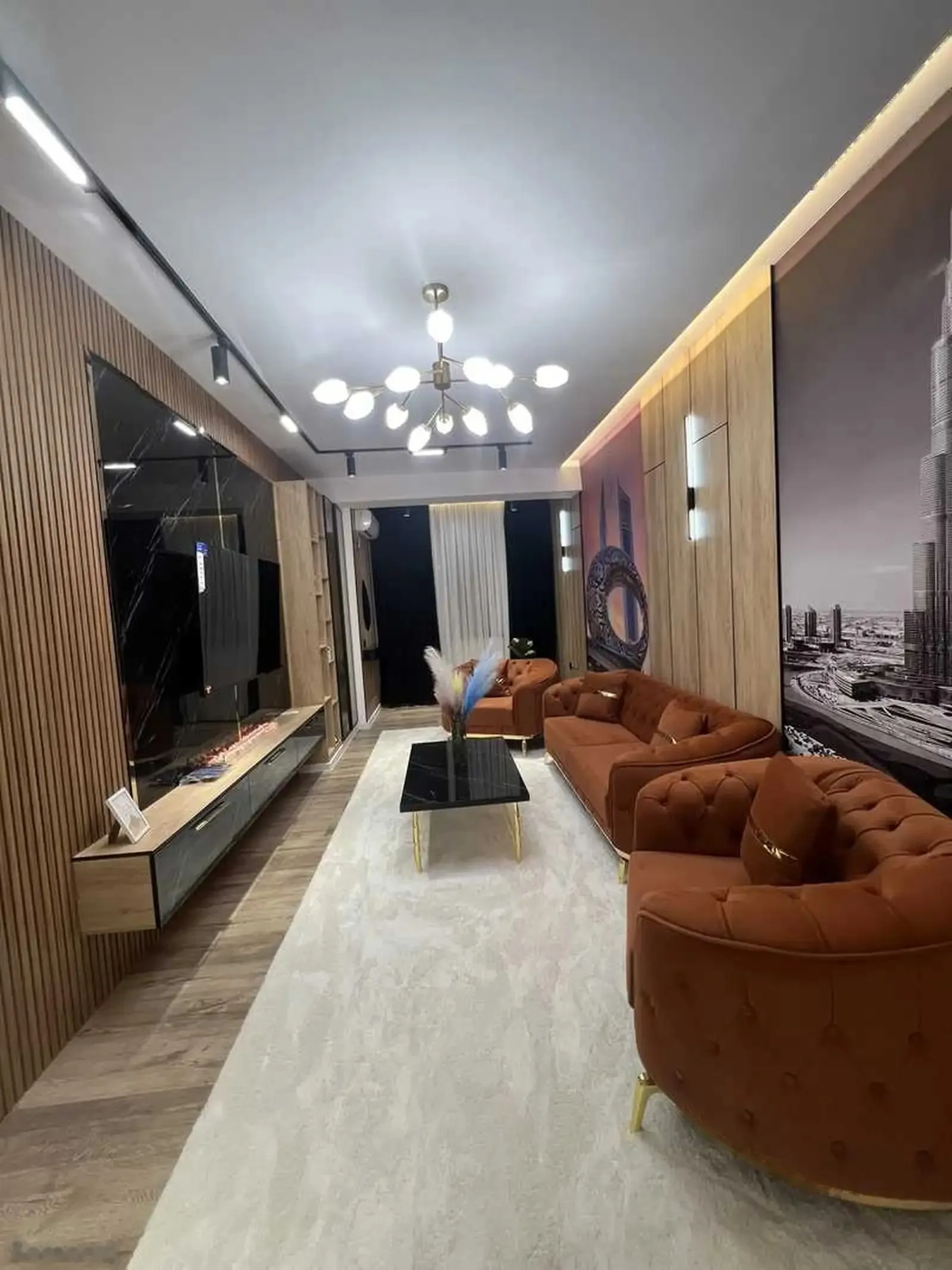 2-комн. квартира, 9 этаж, 80м², ул. Айни — миниатюра 1