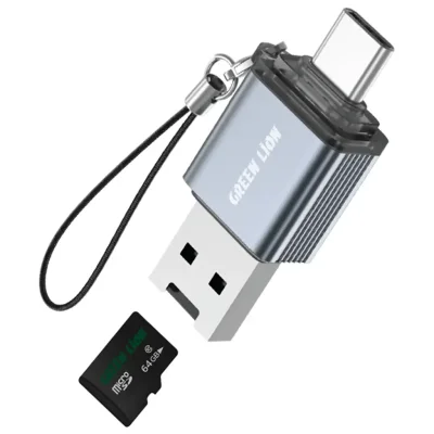 Переходник Green Lion 2 in1  Card Reader - Micro SD Cards