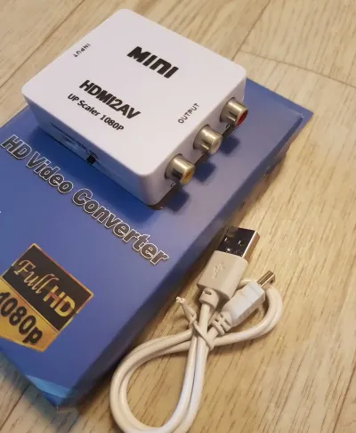 Переходник HDMI на AV 1080Р
