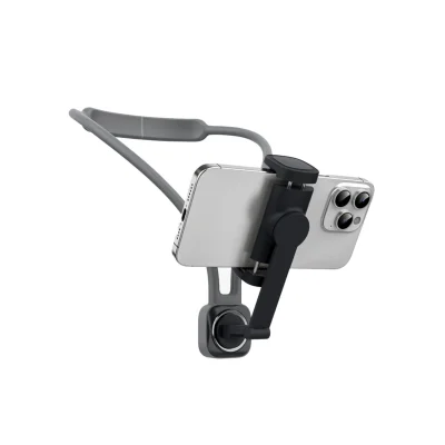 Универсальное крепление для телефона Porodo Neck Strap Mount with Stand черный