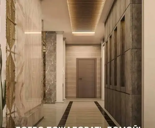 1-комн. квартира, 15 этаж, 62 м², Исмоили Сомонӣ — миниатюра 2